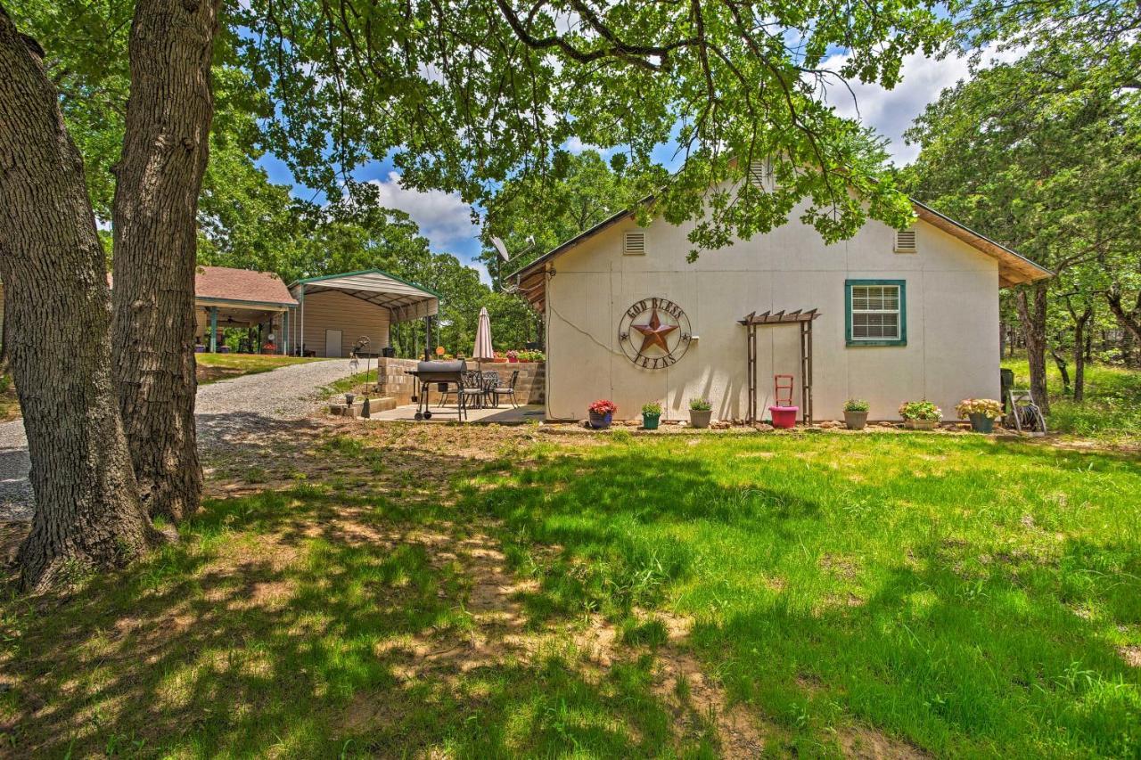 Lake Texoma Cabin - 1 Mi To Park And Boat Ramp! Willow Spring Extérieur photo
